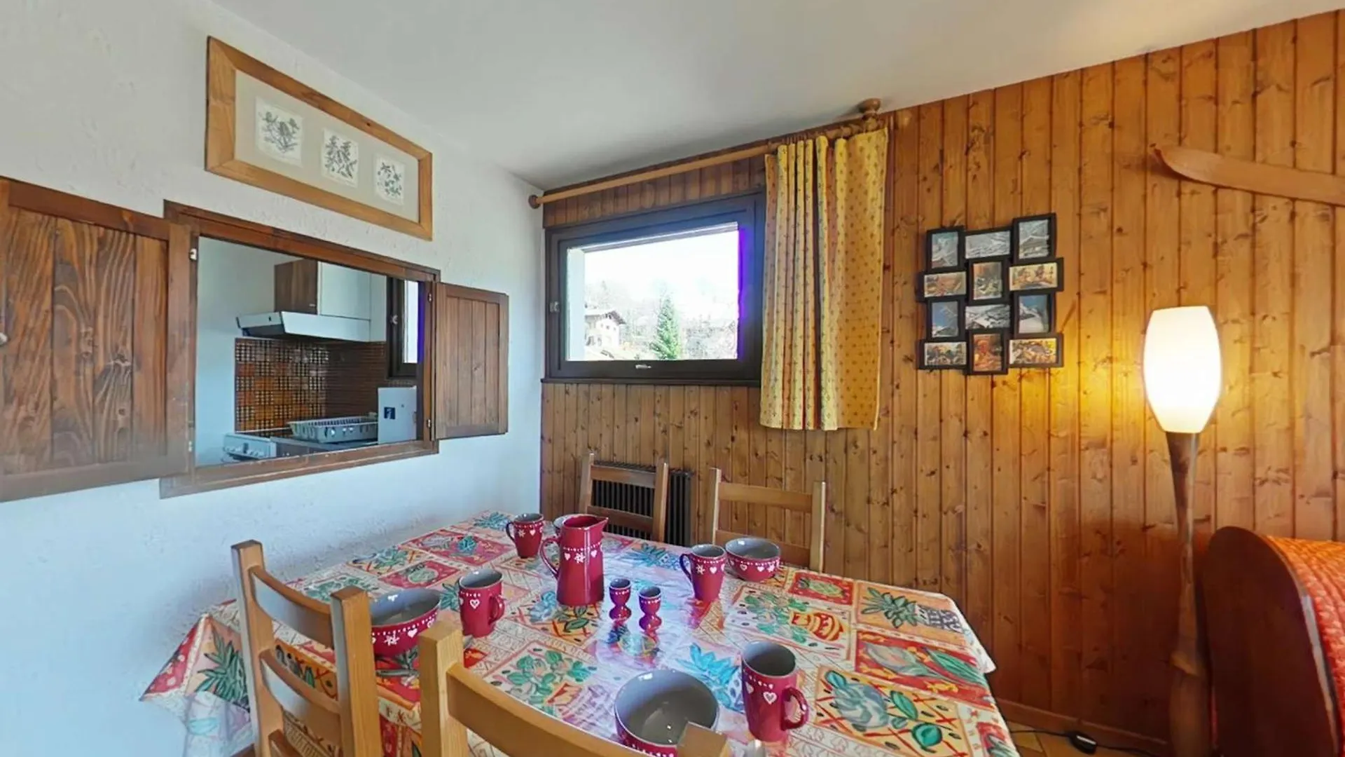 Grand-Bornand Appt 6 Pers. 2 Chambres - Navette Ski, Cheminee, Menage Inclus - Fr-1-241-62 大博尔南 法国